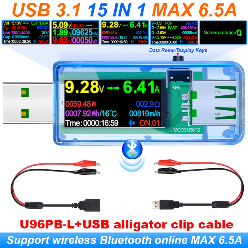 Co Detector Plug - 15 IN 1 USB 3.1 テスター