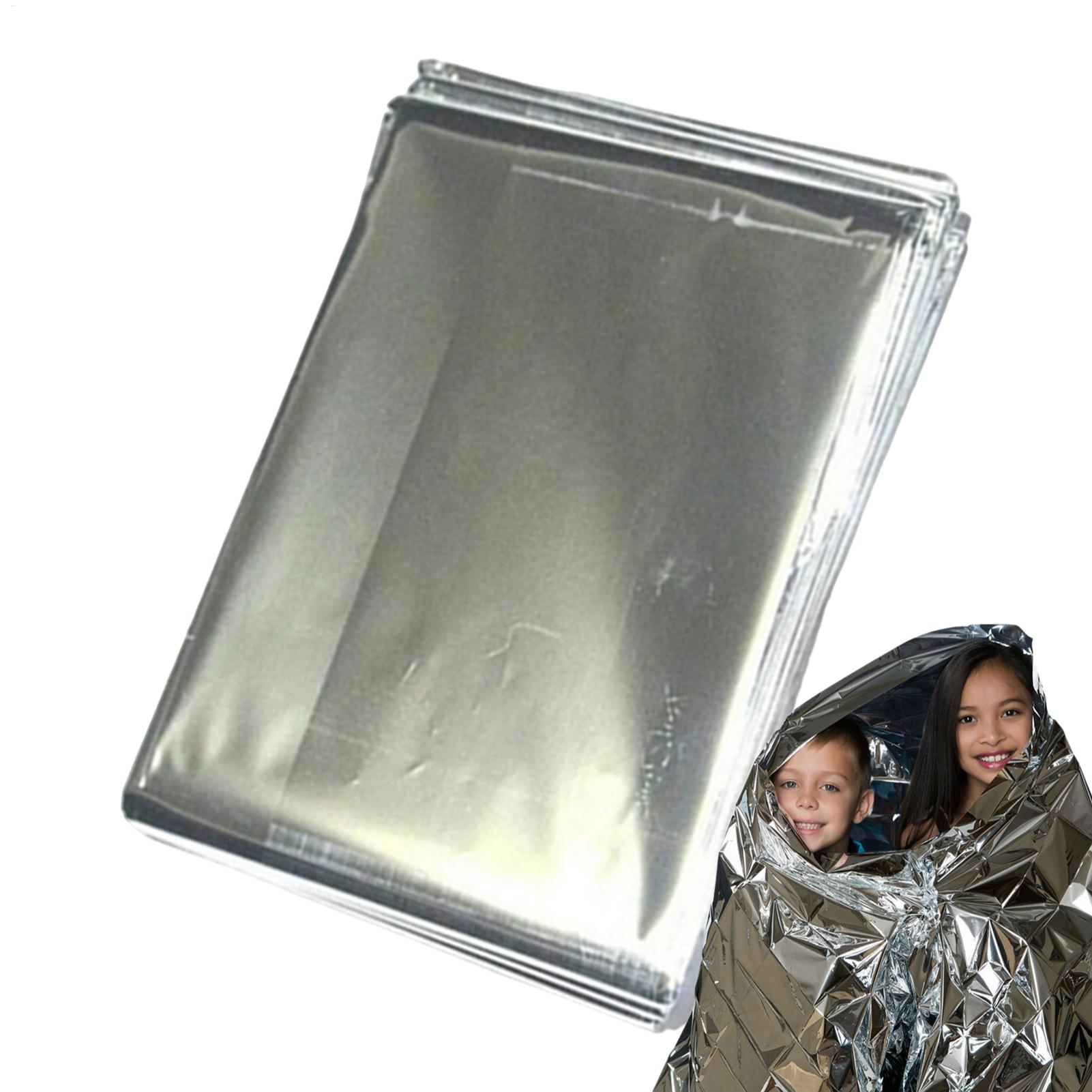 First Aid Bag Kit - 緊急用保温ブランケット、屋外サバイバル救急キット、レスキュースペースフォイル、キャンプ、ハイキング、登山、虫除けバッグ、保温用品