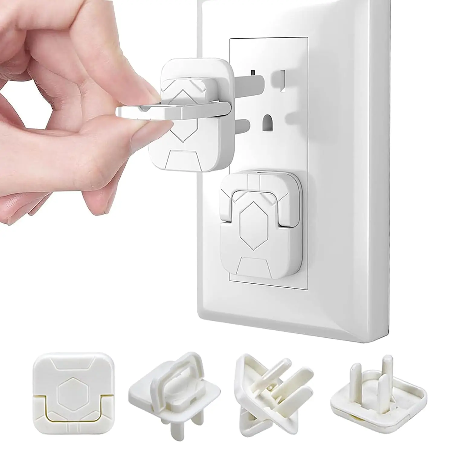 Outlet Cover Baby - 1-20個入りベビーガードコンセントカバー、チャイルドセーフティプラグプロテクター、再利用可能なソケットキャップ、電気コンセントプラグカバー、子供用安全対策用