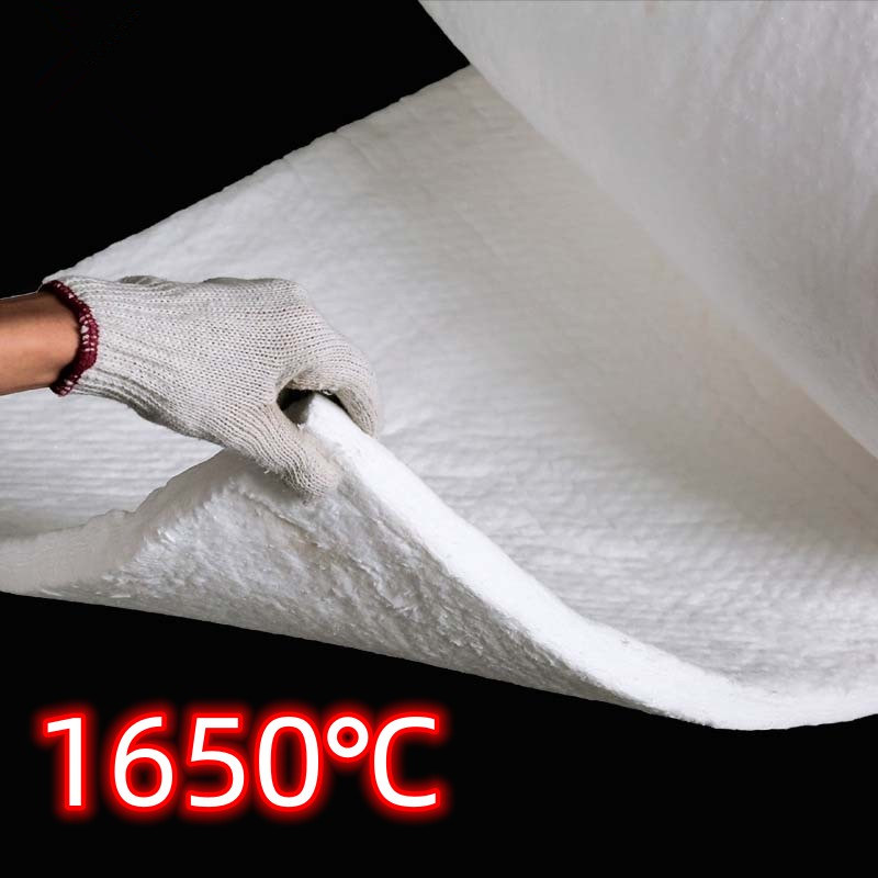 Fire Blanket Kitchen - 1650 ℃ 工業用高温ジルコニウムベアリングセラミックファイバーブランケット耐火断熱綿