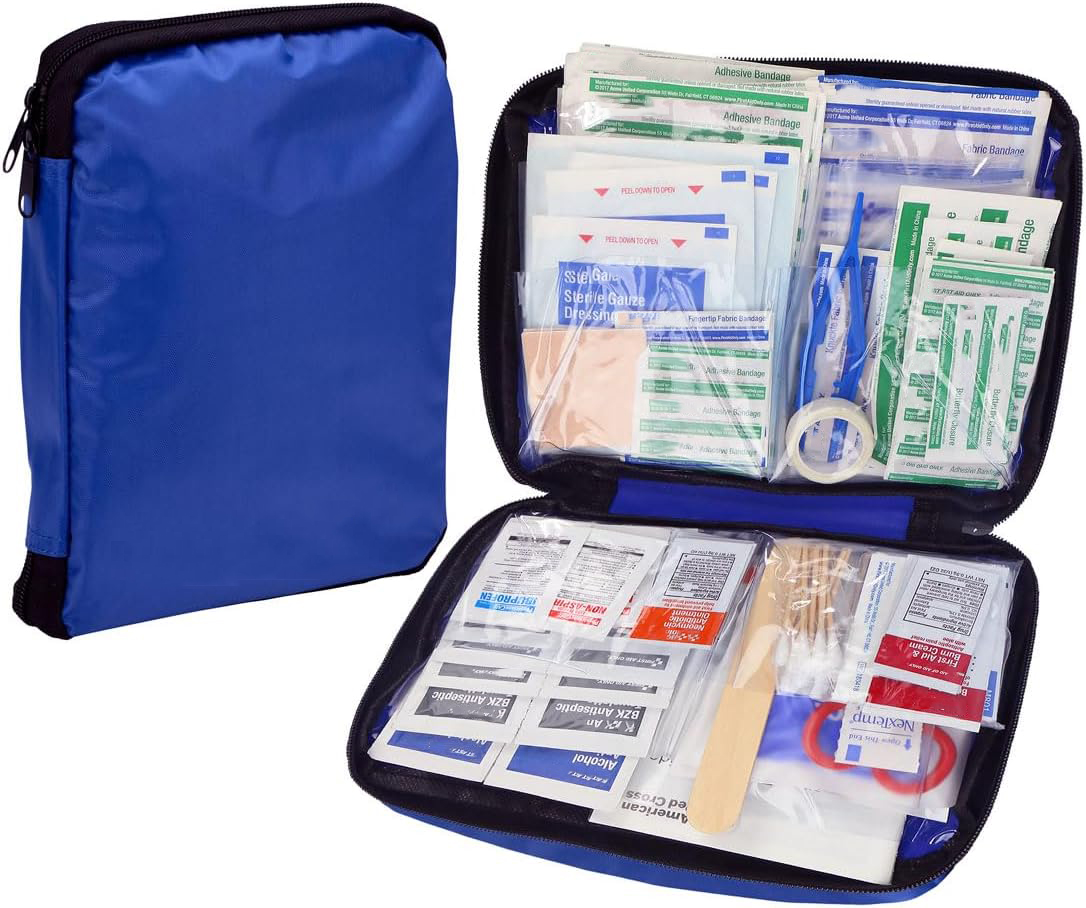 First Aid Bag Kit - ケボン KB5029 298点入り 耐久性のある600Dナイロン製 緊急サバイバルギアキット 救急ポーチ