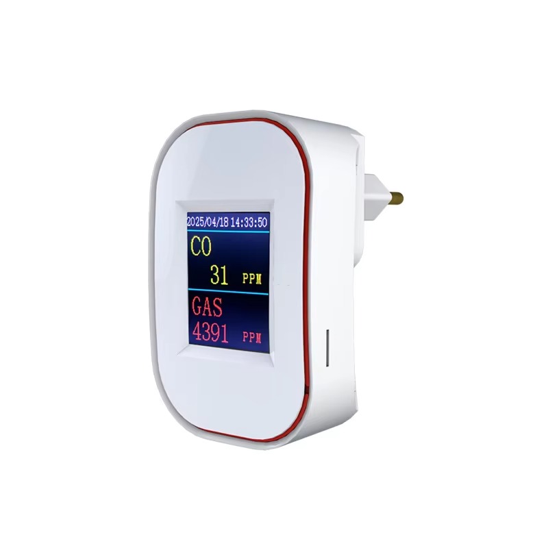 Co Detector Plug - 天然ガスと一酸化炭素検知器、プラグイン式一酸化炭素警報器、プロパン、メタン、4-in-1可燃性ガスと一酸化炭素検知器警報器