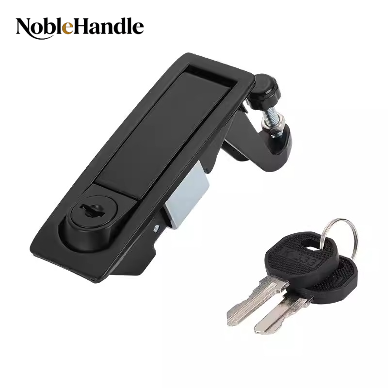 Lockbox Key Secure - MS606-1 MS606-2 キープッシュポップフラットロック電気キャビネットコントロールボックス通信配電セキュリティ機器ドアロック