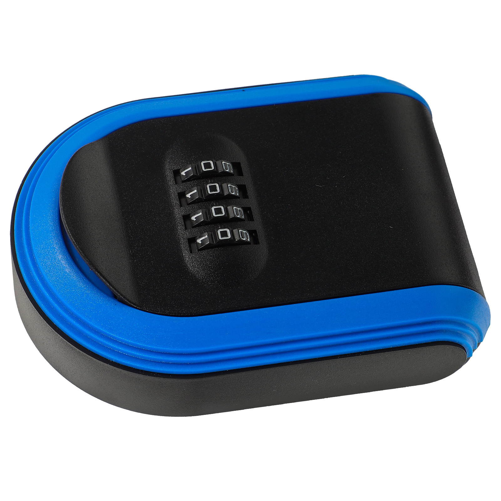 Lockbox Key Secure - キーロックボックス壁掛けプラスチック製リセット可能な4桁コードコンビネーション屋外セキュリティロックボックスキー用安全保管用