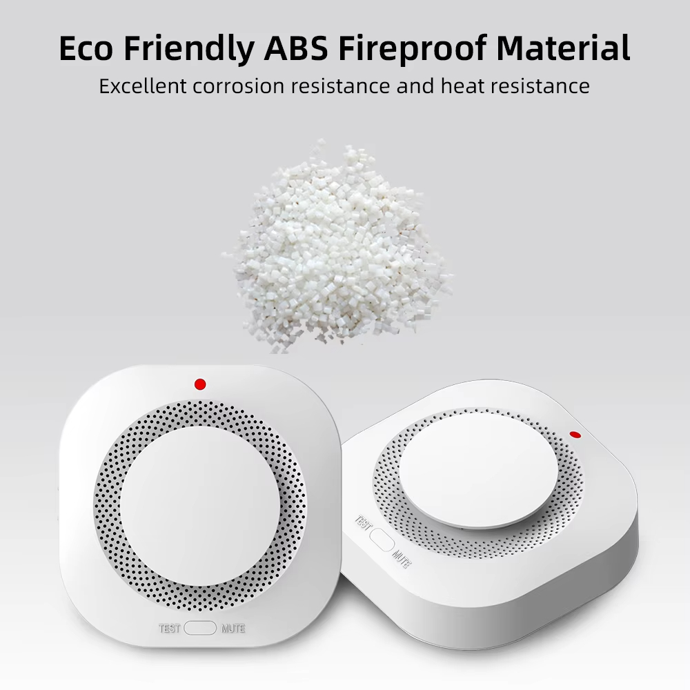 音と光の火災警報器を備えたスマートな独立型煙感知器センサー、 - Smoke Detector Interconnected のレビューと価格