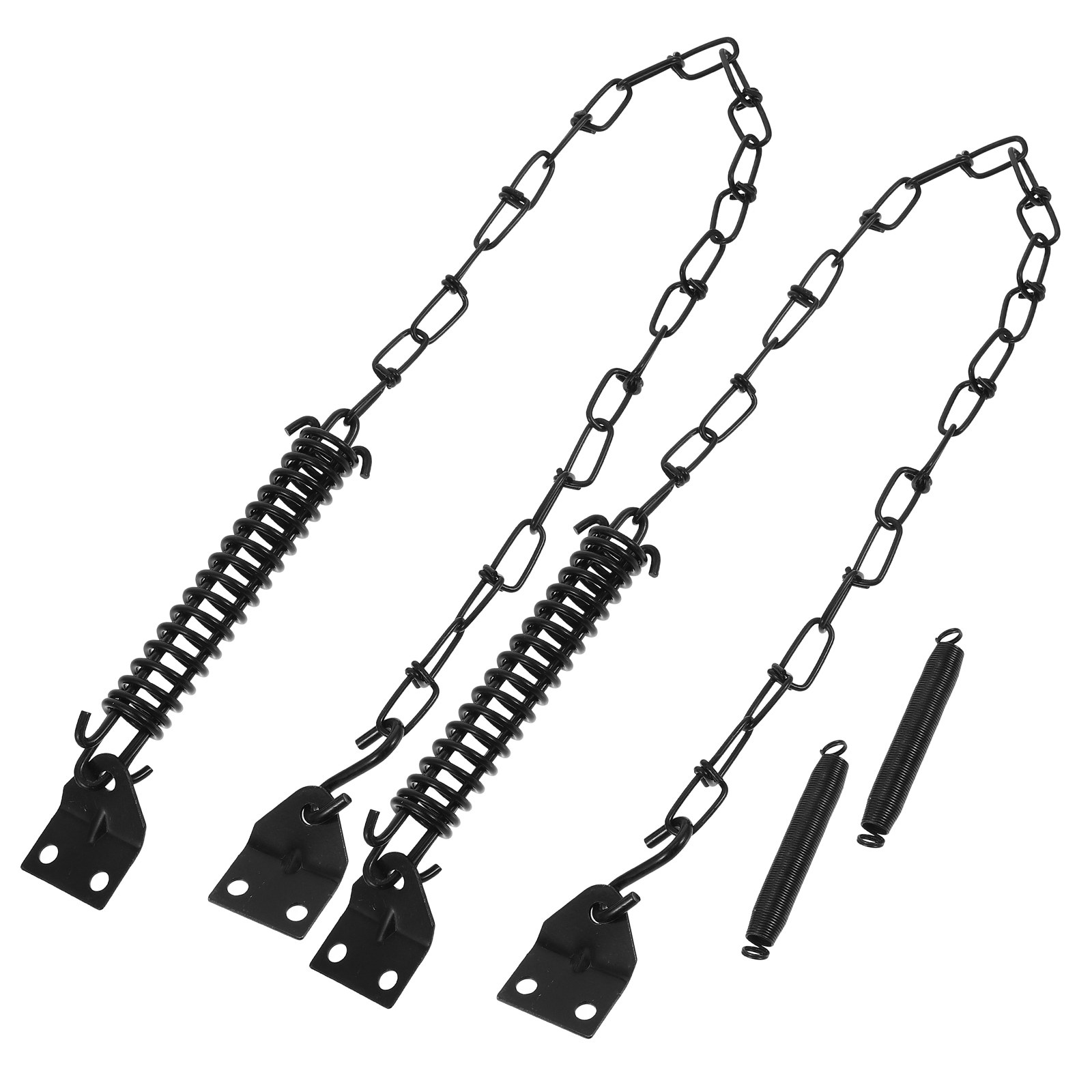 2 セットアメリカンスタイルハンドル防風チェーンドアガードス - Security Chain Door のレビューと価格
