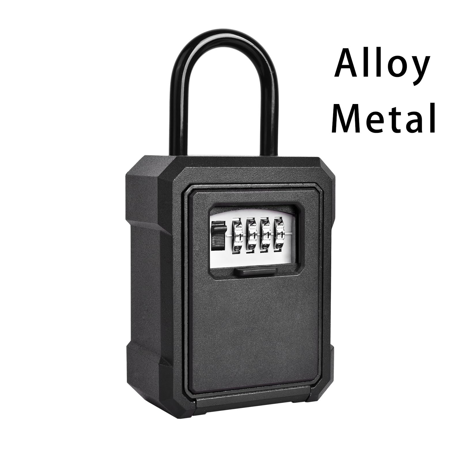 合金セキュリティキーロックボックス壁掛けデジタルコードリセッ - Lockbox Key Secure のレビューと価格