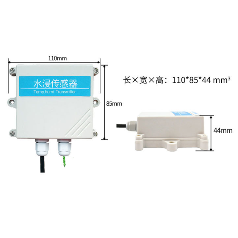 2 個の水漏れ/漏水検出器 RS485 4G Lora 浸水 - Water Alarm Sensor のレビューと価格