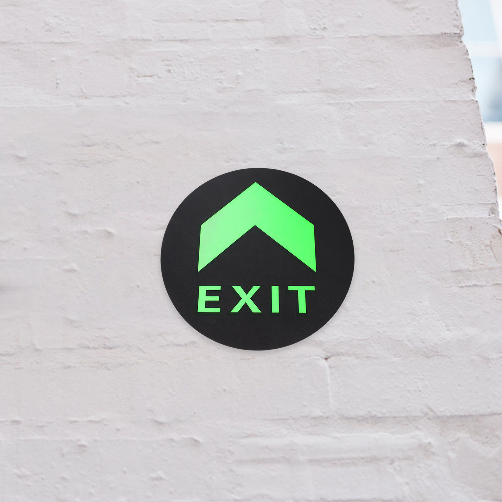 5 個の夜光出口標識ステッカー クリア安全床ガイド粘着方向指 - Emergency Exit Sign のレビューと価格