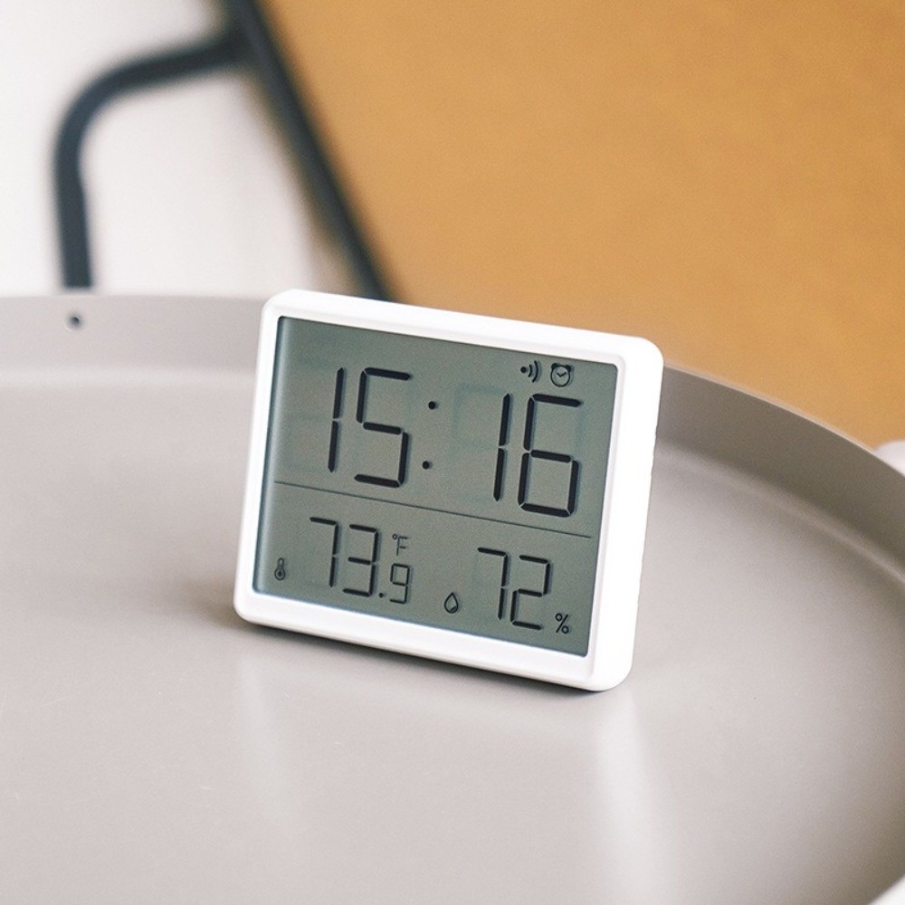 磁気吊り下げ時計超薄型大型液晶画面デジタル目覚まし時計湿度感 - Pool Alarm Float のレビューと価格