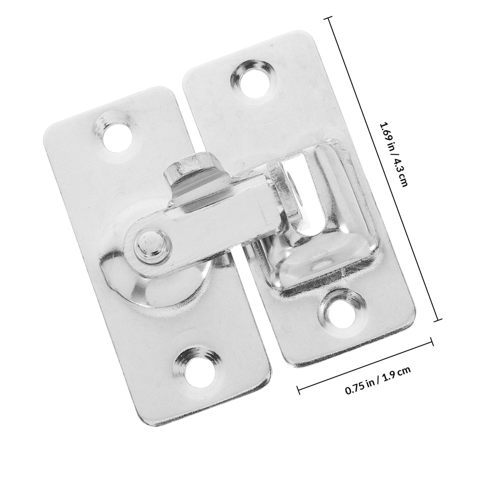 2個入りステンレス製ロック 家庭用ハスプ 90度スライドドア - Window Lock Bar のレビューと価格