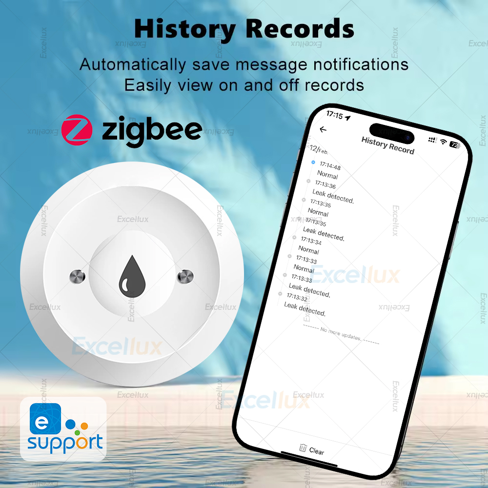 Ewelink Zigbee 3.0 水センサー警報水洪水漏 - Water Alarm Sensor のレビューと価格