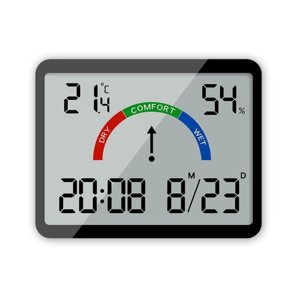 磁気吊り下げ時計超薄型デジタルディスプレイ室内温度計湿度感知 - Pool Alarm Float のレビューと価格
