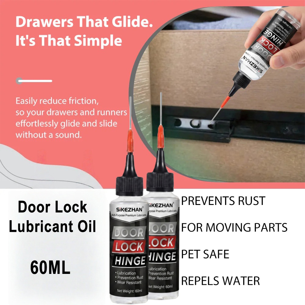 精密ニードルドアヒンジロック潤滑油 60ml 2oz ポータ - Security Chain Door のレビューと価格