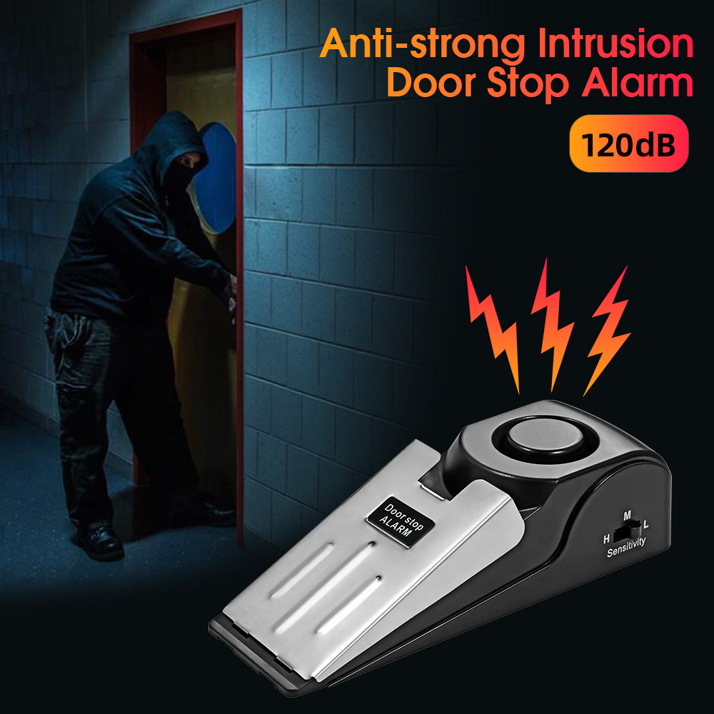 FUERS ドアストップアラームシステム 120dB 大音量 - Door Stop Alarm のレビューと価格