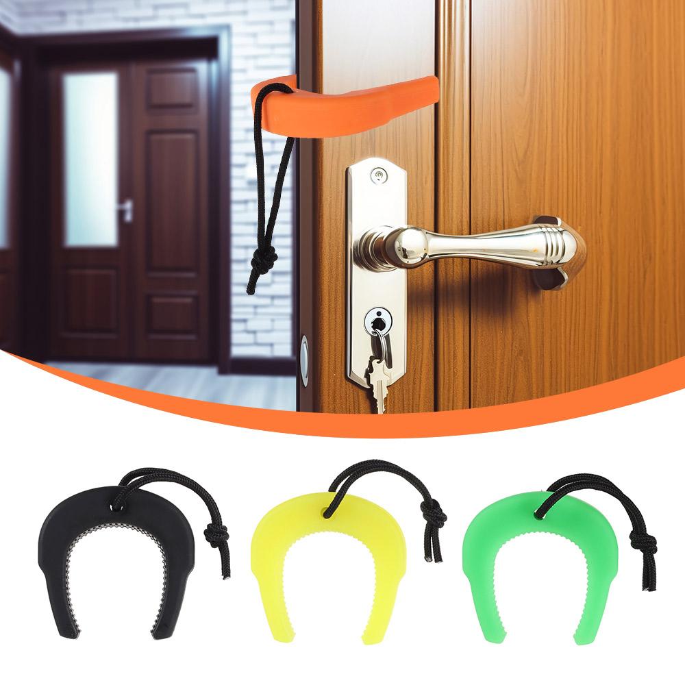 耐久性のあるゴム製ドアジャム消防士用ギアウェッジゴム製ドアス - Door Stop Alarm のレビューと価格