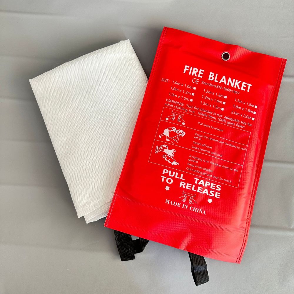 緊急防火毛布グラスファイバー安全サバイバルクロス家庭用キッチ - Fire Blanket Kitchen のレビューと価格