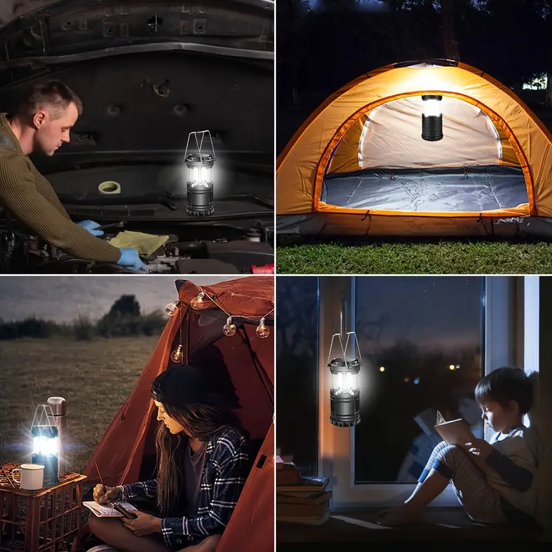 LED キャンプランタン ポータブル電池式ランプ 防水緊急ラ - Power Outage Light のレビューと価格