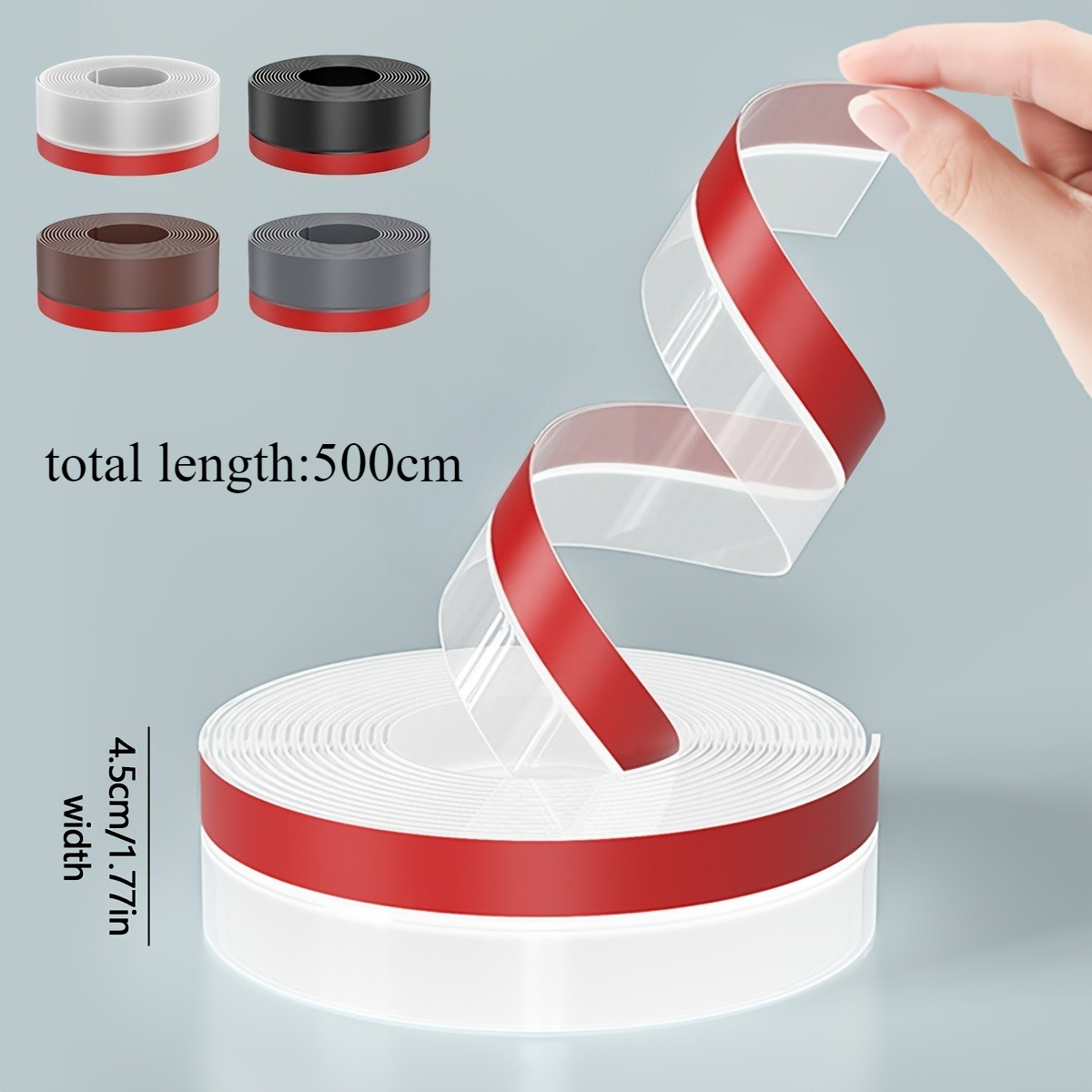 500cmの頑丈な防水ゴム製窓・ドア雨よけ、エッジシールスト - Window Lock Bar のレビューと価格