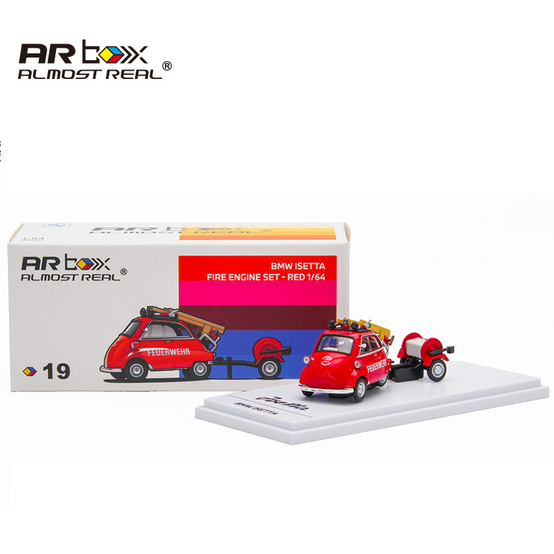 新しいARボックス エアルリアル 1:64 イセッタ消防車  - Fire Escape Ladder のレビューと価格