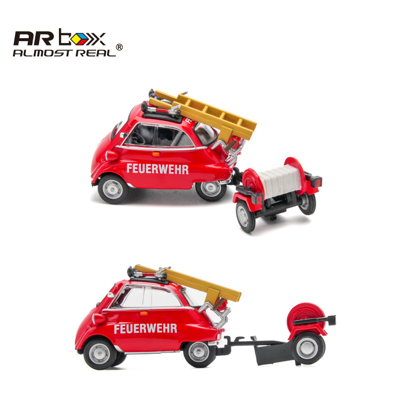 新しいARボックス エアルリアル 1:64 イセッタ消防車  - Fire Escape Ladder のレビューと価格