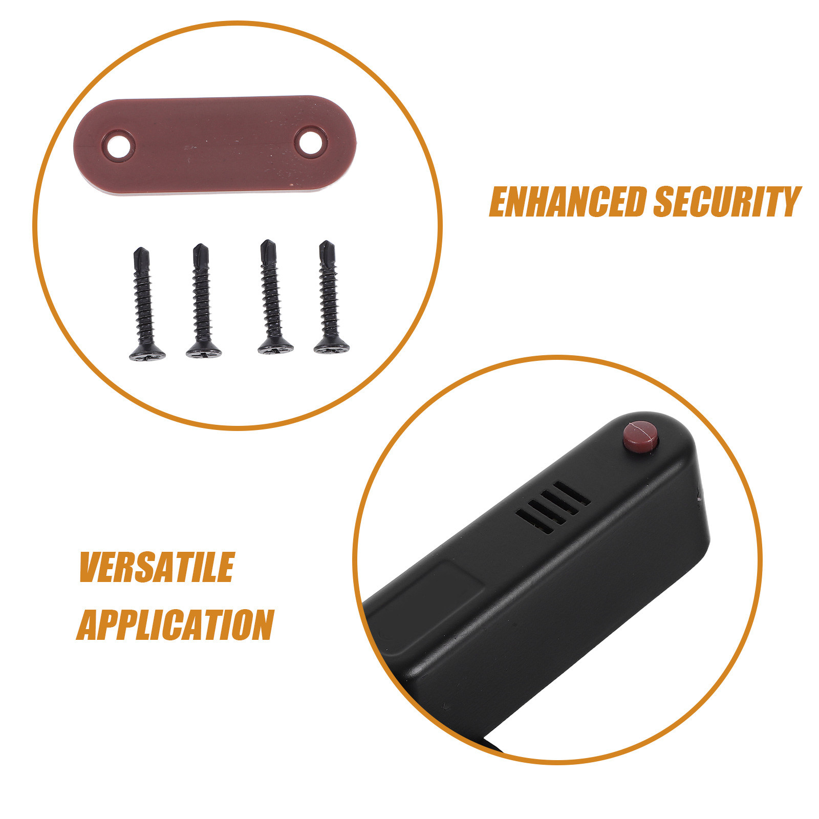 携帯用ドアストップアラーム、盗難防止セキュリティブロッカー、 - Door Stop Alarm のレビューと価格