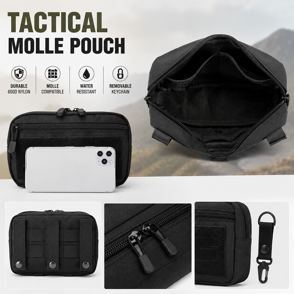 戦術的なモール EDC ポーチ屋外応急処置キットポーチコンパ - First Aid Bag Kit のレビューと価格