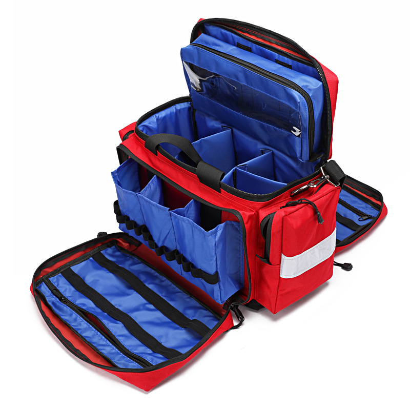 反射ストリップ付きの大容量屋外救急キット ポータブル収納バッ - First Aid Bag Kit のレビューと価格
