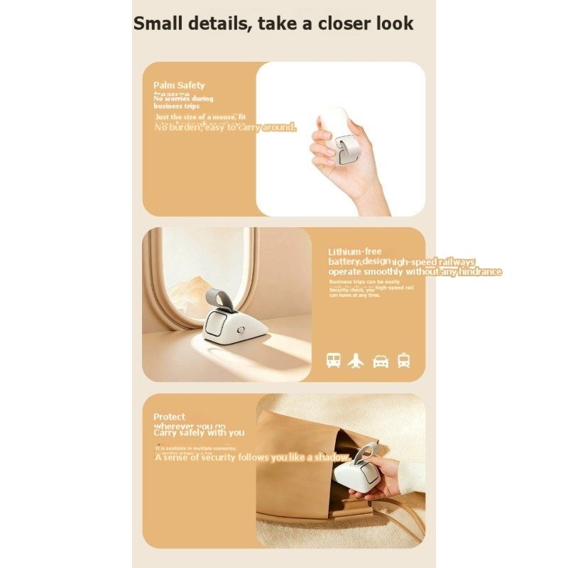 ABBO-ドア用アラーム-ポータブルドアストップアラーム-旅 - Door Stop Alarm のレビューと価格
