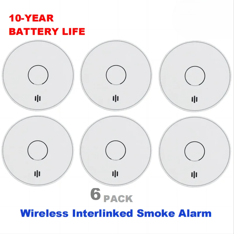 ワイヤレス連動煙感知器 10年電池 AS3786 連動型煙感 - Smoke Detector Interconnected のレビューと価格