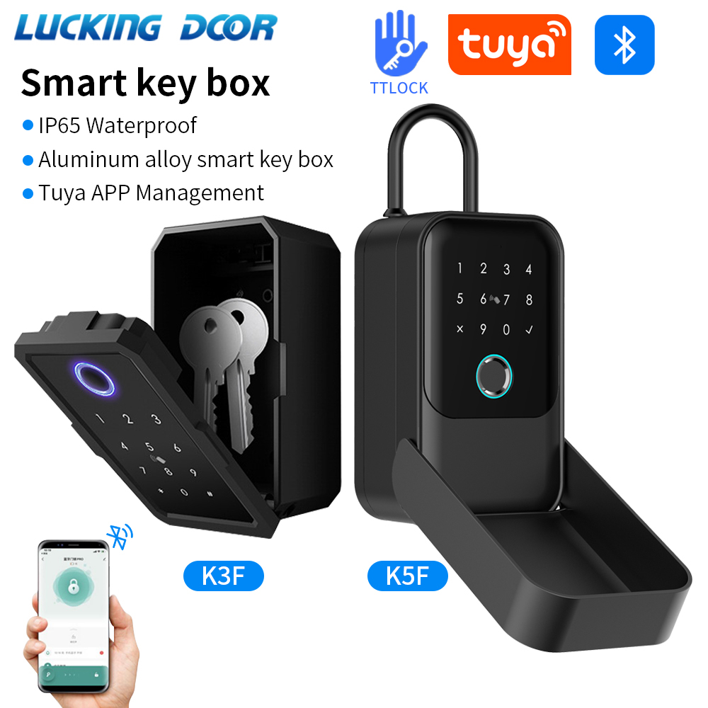 防水鍵セーフボックス,指紋,パスワード収納ロック,盗難防止セ - Lockbox Key Secure のレビューと価格