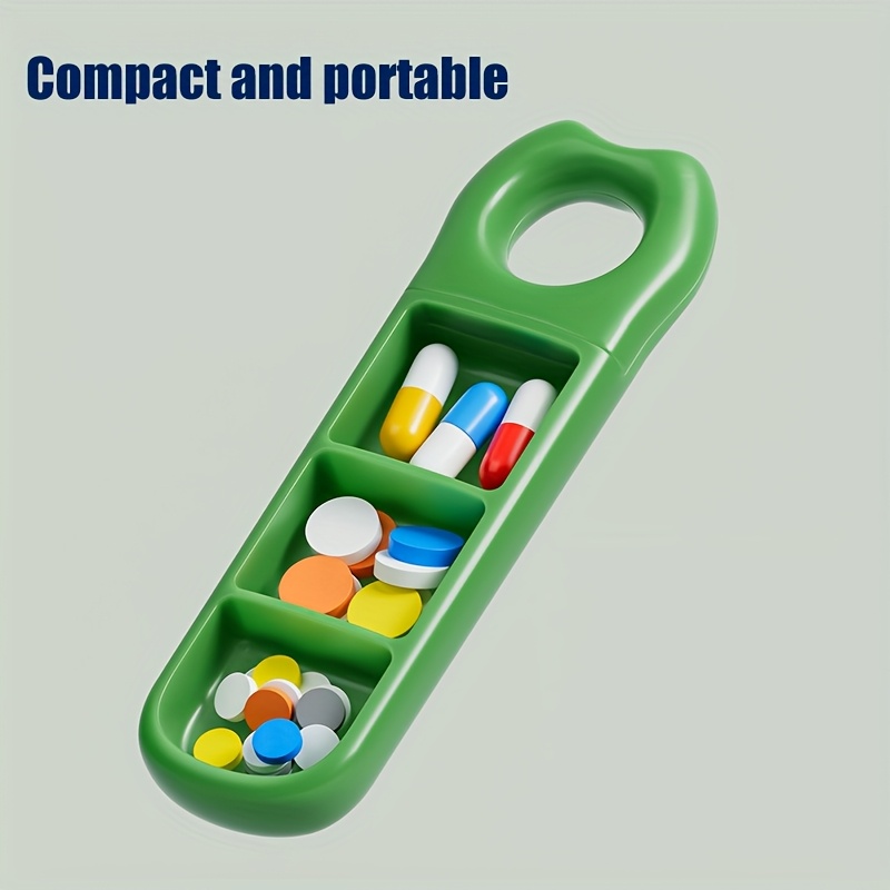 プッシュロック蓋付き薬オーガナイザーボックス1個 - コンパ - Medicine Cabinet Lock のレビューと価格
