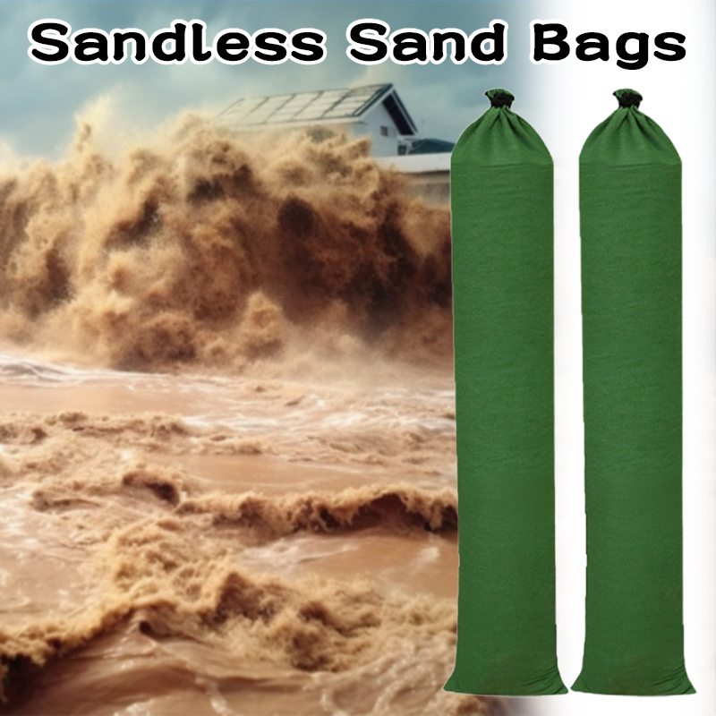 2 個サンドレス土嚢抗洪水制御水活性化洪水バリア家のドア代替 - Flood Barrier Bag のレビューと価格