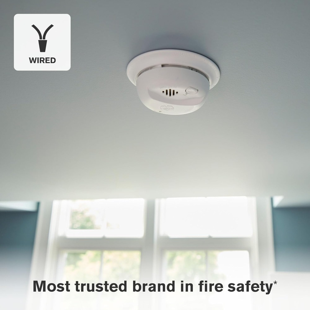 相互接続されたハードワイヤード煙感知器、10年間密閉型バッテ - Smoke Detector Interconnected のレビューと価格
