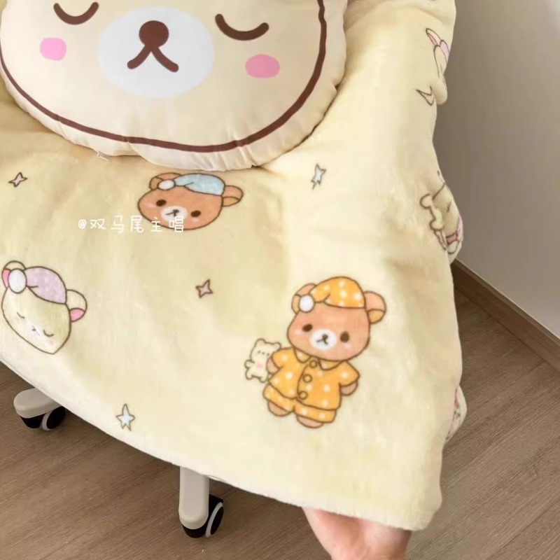 リラックマ柄フランネルスローブランケット、くま柄プリント、柔 - Fire Blanket Kitchen のレビューと価格