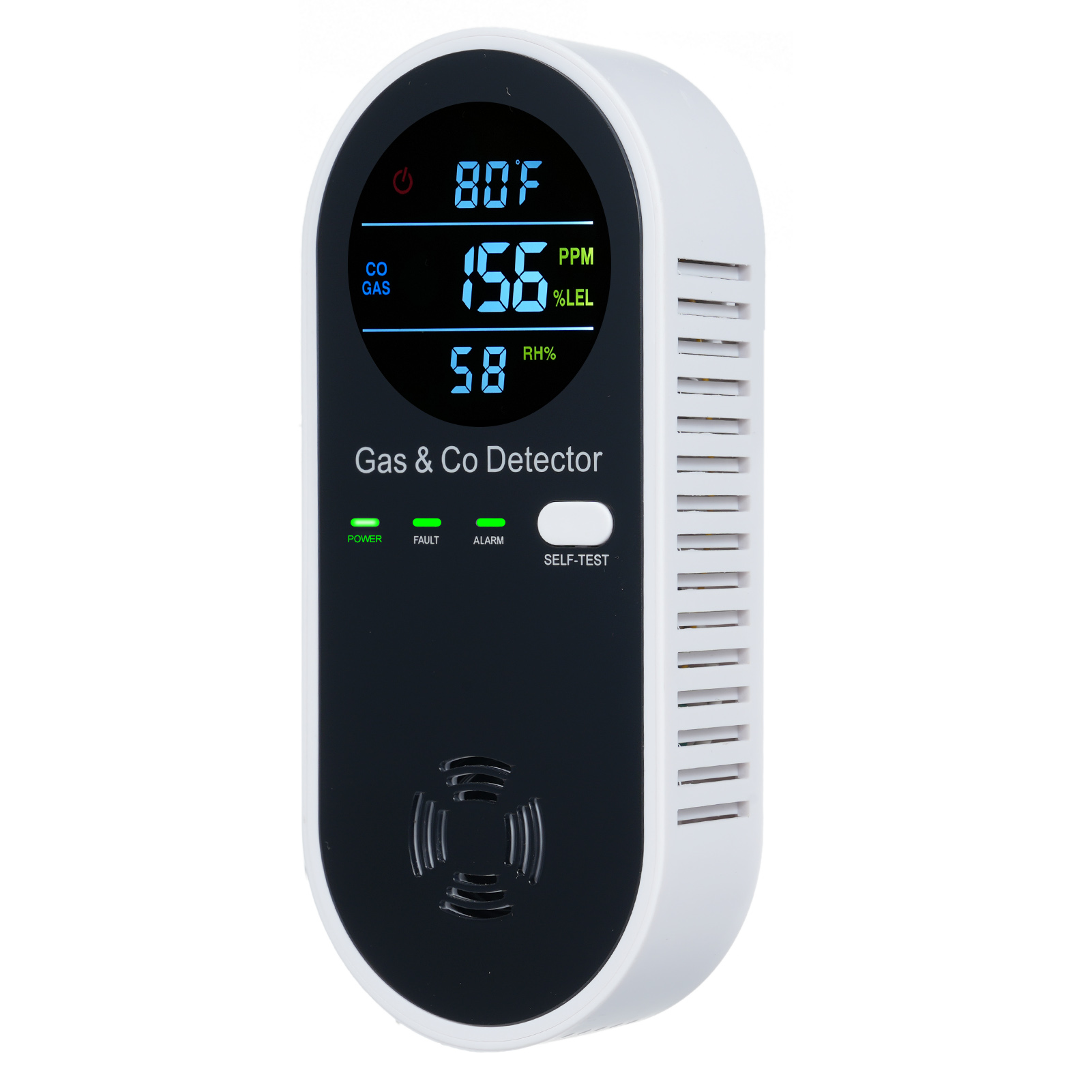 4 in 1 COモニターアラーム、LCDディスプレイ付き、 - Co Detector Plug のレビューと価格