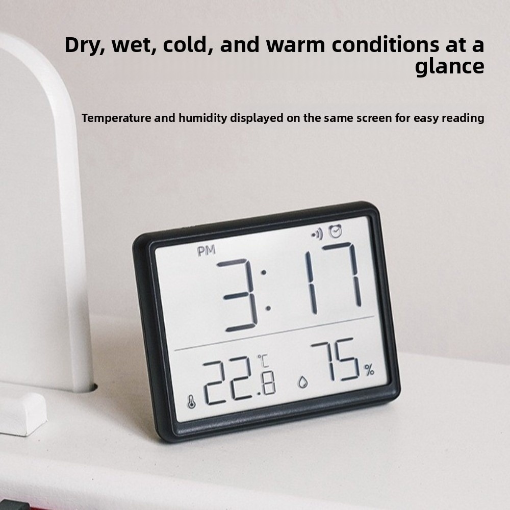 磁気吊り下げ時計大型液晶画面デジタル表示デジタル目覚まし時計 - Pool Alarm Float のレビューと価格