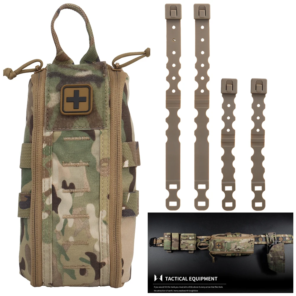 戦術的な応急処置キット,ベルトバッグ,ハンティングベスト,プ - First Aid Bag Kit のレビューと価格