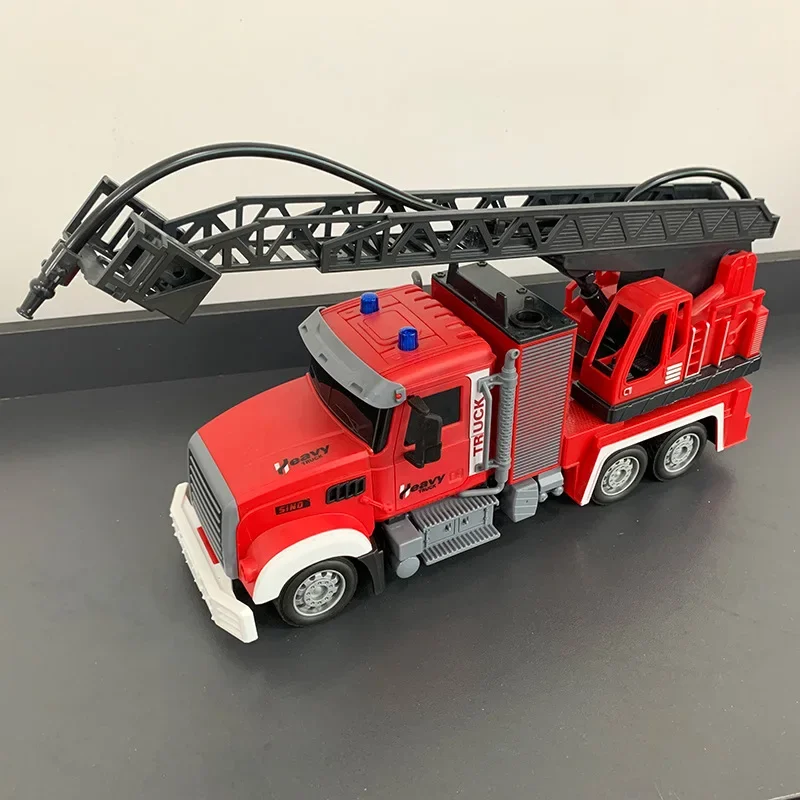 2.4G RC消防車、サウンド＆ライト付き、はしご、散水機能 - Fire Escape Ladder のレビューと価格