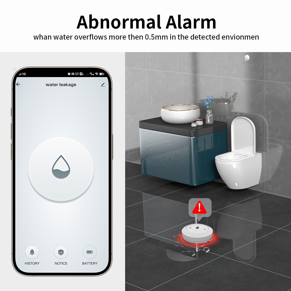 TNCE ZigBee3.0 Tuya スマート水検知センサ - Water Alarm Sensor のレビューと価格