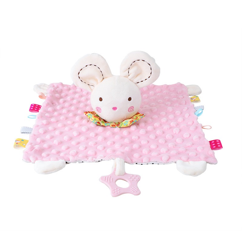 象の赤ちゃん用おしゃぶりブランケット、柔らかい安心タオル、赤 - Fire Blanket Kitchen のレビューと価格