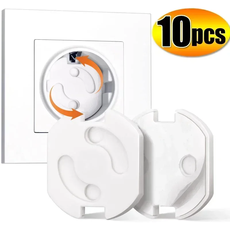 1/10 個ベビー安全子供電気ソケットコンセントプラグ保護セ - Outlet Cover Baby のレビューと価格