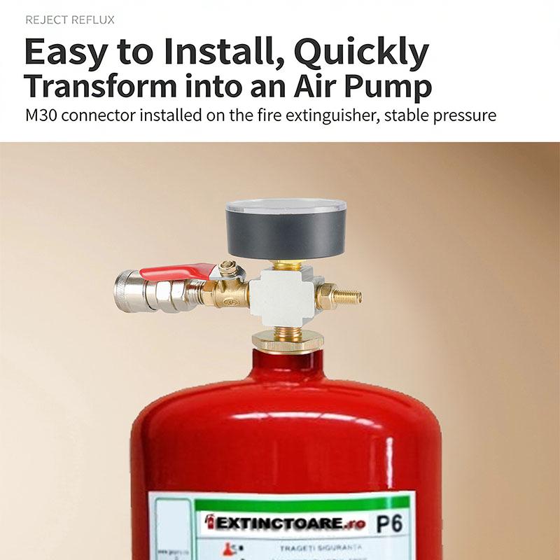 小型タンクおよび消火器用エアポンプ圧力アダプター変換キット  - Fire Extinguisher Small のレビューと価格