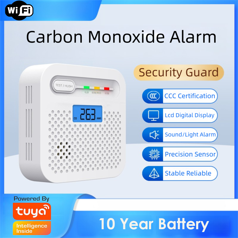 Arumny Tuya スマート WiFi CO 検知器 L - Co Detector Plug のレビューと価格