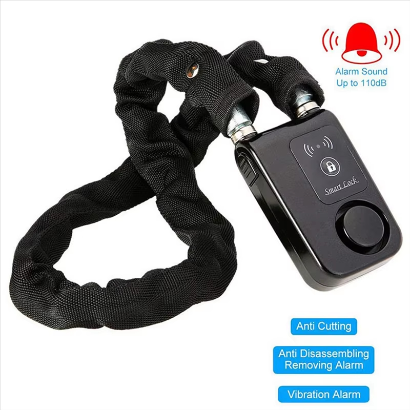 Bluetooth スマートチェーンロックキーレスロックバイ - Security Chain Door のレビューと価格