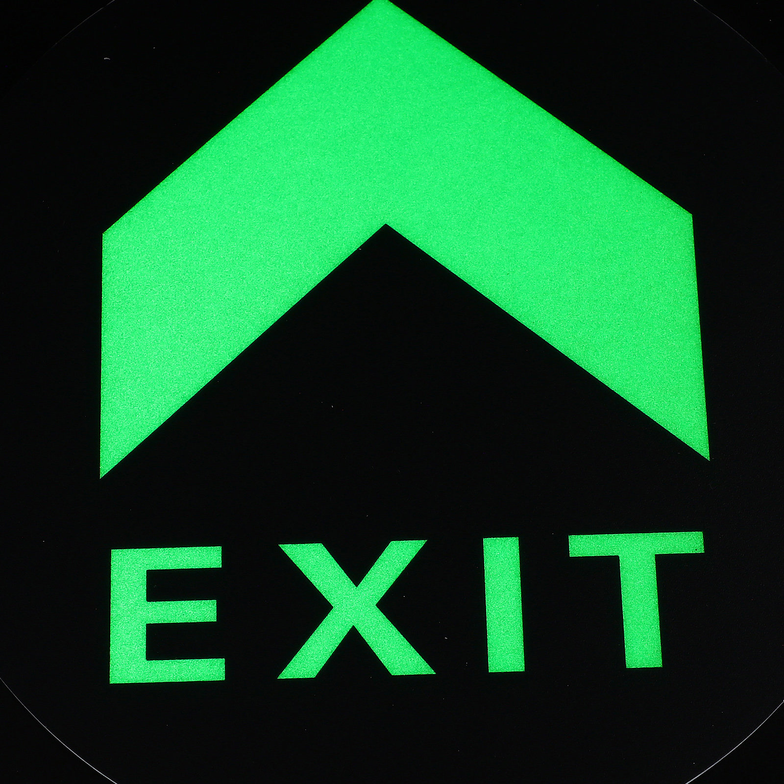 暗闇で光る5枚組出口安全標識ステッカー、床面誘導ステッカー、 - Emergency Exit Sign のレビューと価格