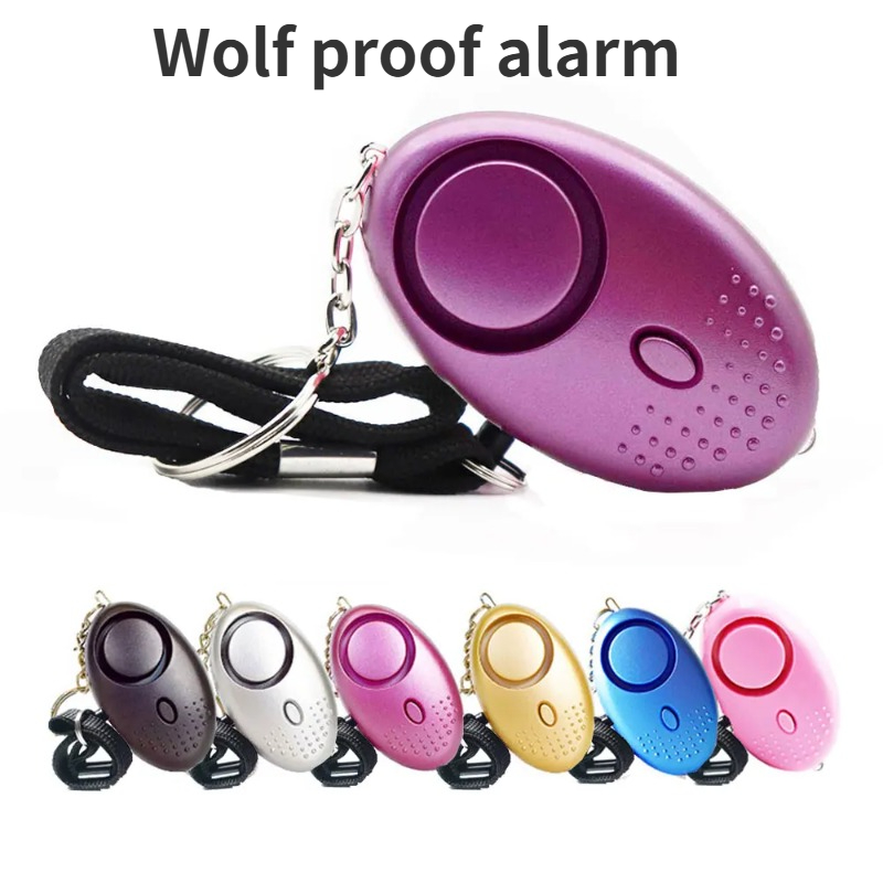 130dB 抗オオカミ少女子供女性自己防衛警報セキュリティ保 - Personal Alarm Keychain のレビューと価格