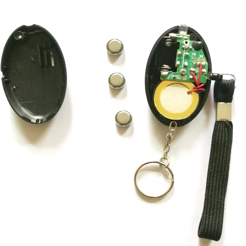 130dB 抗オオカミ少女子供女性自己防衛警報セキュリティ保 - Personal Alarm Keychain のレビューと価格