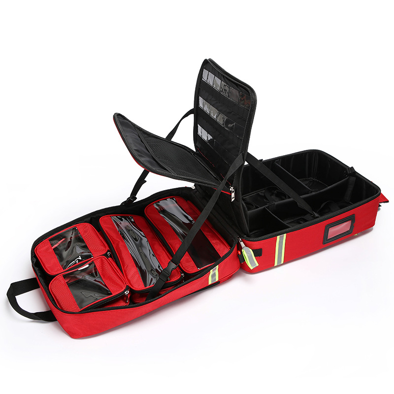 大容量の空の車輪付きの応急処置バッグ,医療,屋外,デイケアセ - First Aid Bag Kit のレビューと価格