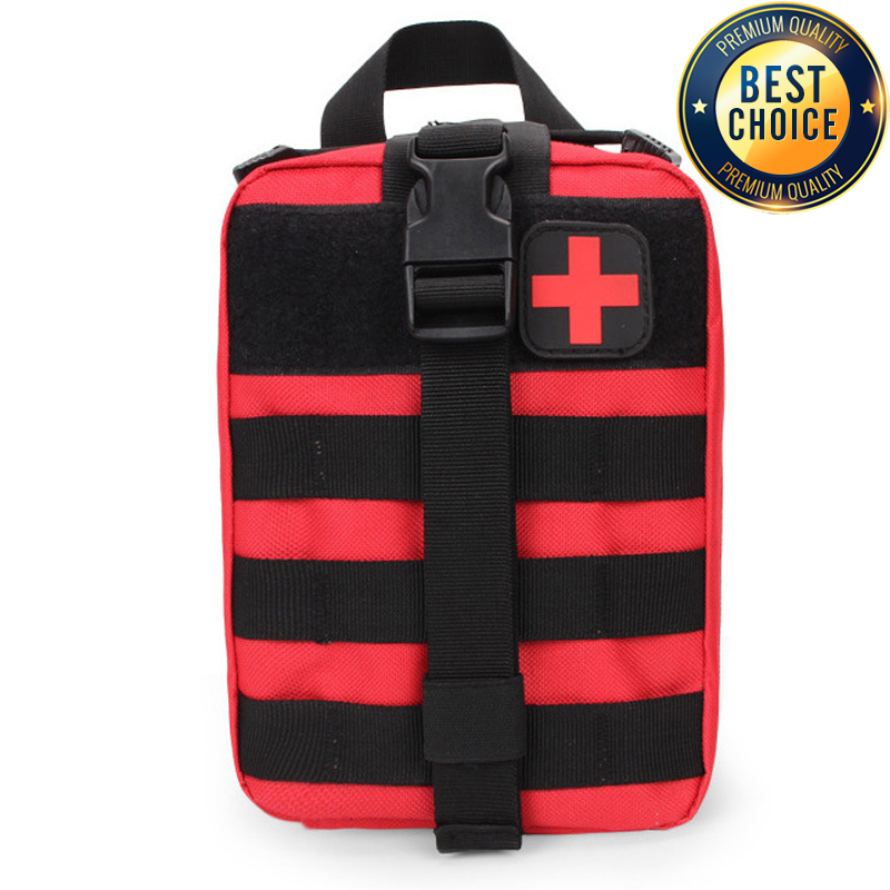 Molle 戦術応急処置キット医療バッグ緊急 SOS 屋外狩 - First Aid Bag Kit のレビューと価格